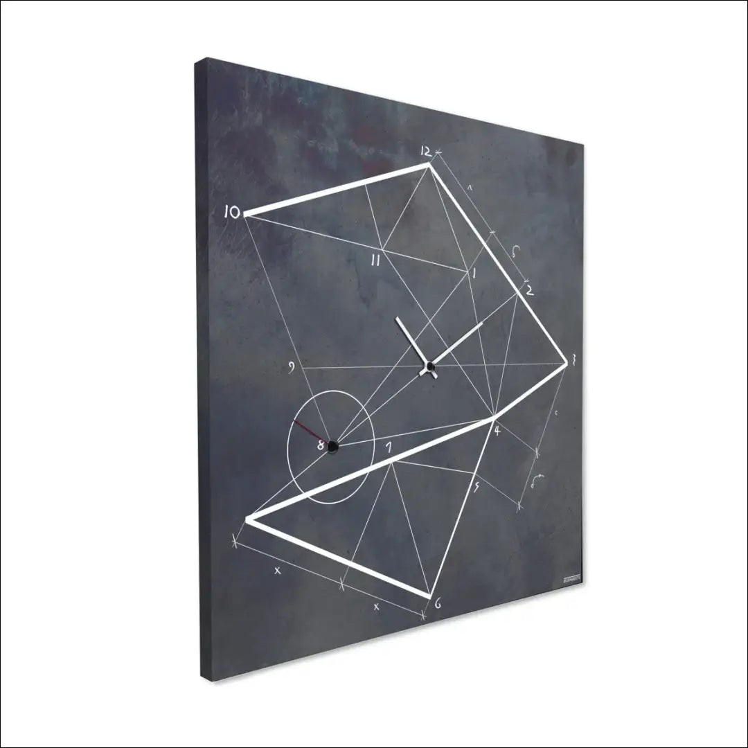 Sieninis laikrodis DI10556 - €70 Save 50% 50-100, __label:Pristatymas 1-2 d.d., color-balta, color-pilka, interjeras