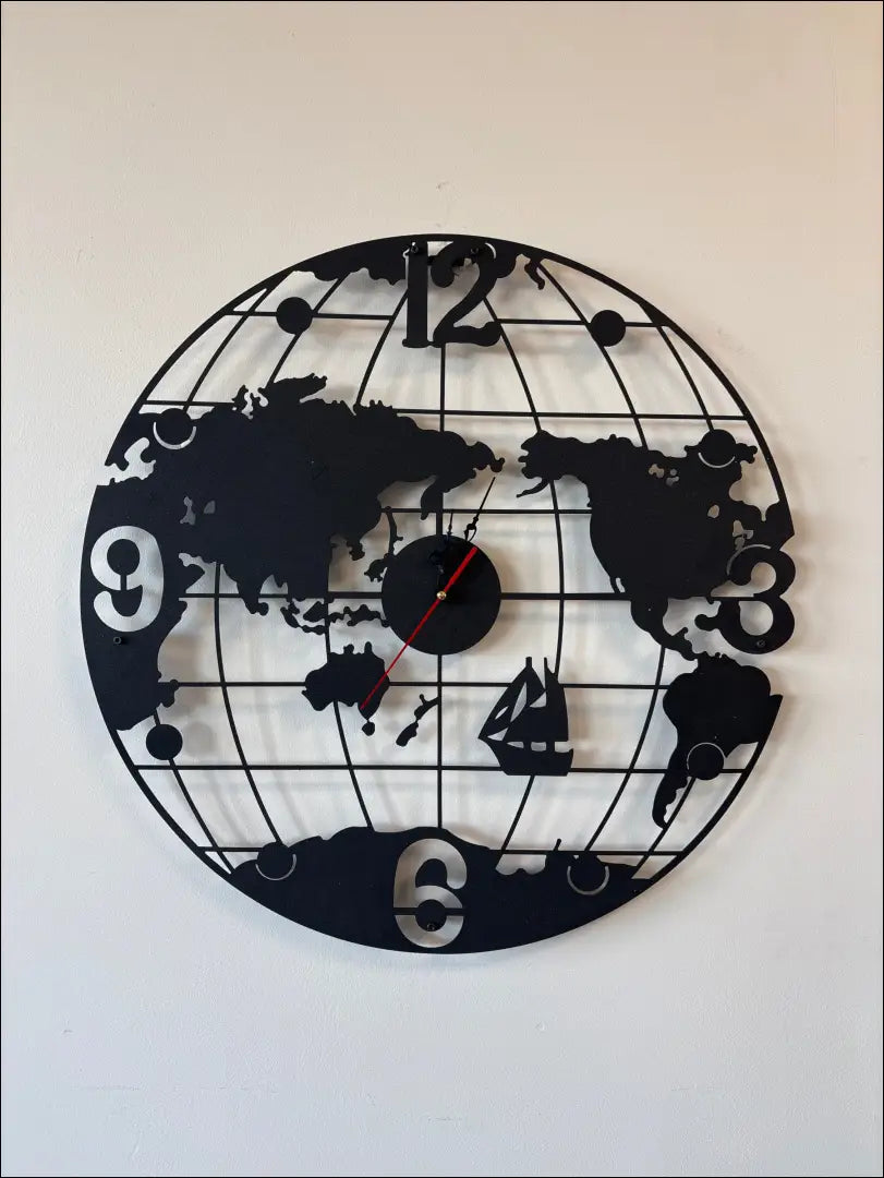 Sieninis laikrodis DI10685 - €19 Save 50% __label:Pristatymas 1-2 d.d., color-juoda, interjeras, laikrodziai,