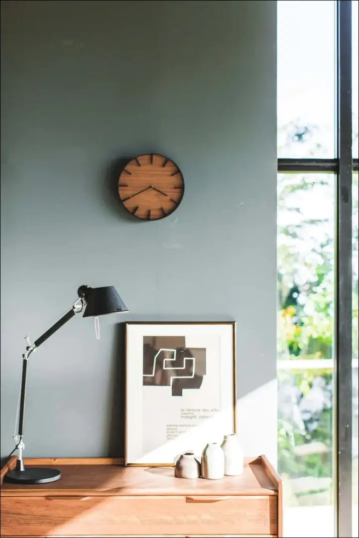 Sieninis laikrodis DI10735 - €38 Save 50% 25-50, __label:Pristatymas 1-2 d.d., color-juoda, color-ruda, interjeras €25