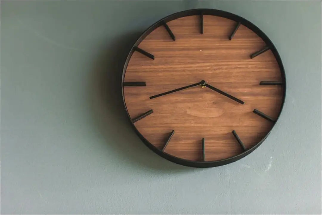 Sieninis laikrodis DI10735 - €38 Save 50% 25-50, __label:Pristatymas 1-2 d.d., color-juoda, color-ruda, interjeras €25