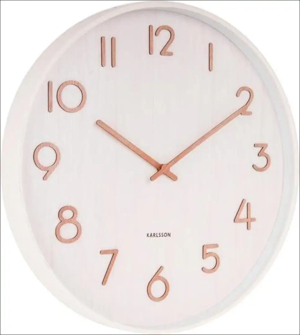 Sieninis laikrodis DI10885 - €35 Save 50% 25-50, __label:Pristatymas 1-2 d.d., color-balta, interjeras, laikrodziai €25