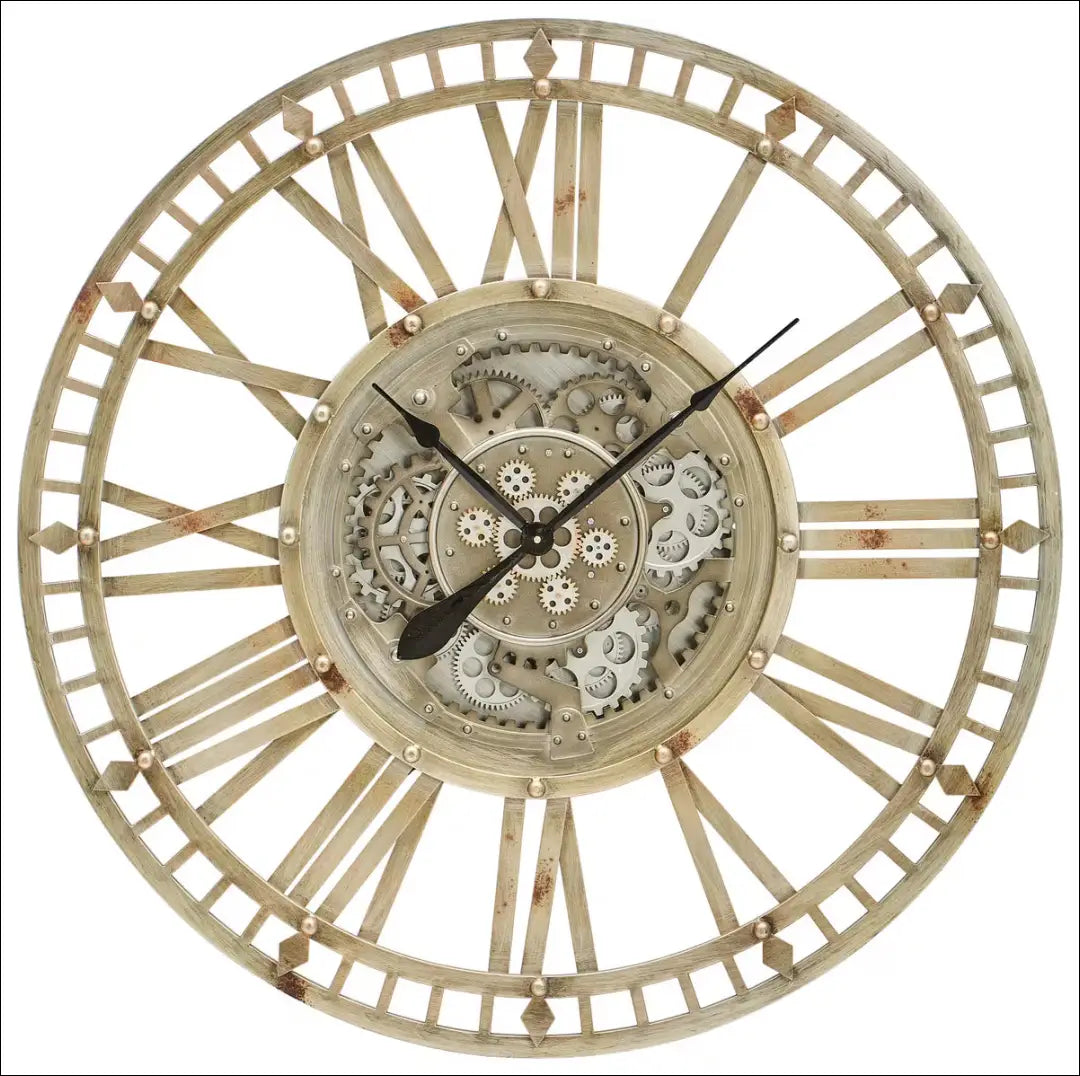 Sieninis laikrodis DI11504 - €113 Save 50% 100-200, __label:Pristatymas 1-2 d.d., color-auksine, color-ruda, interjeras