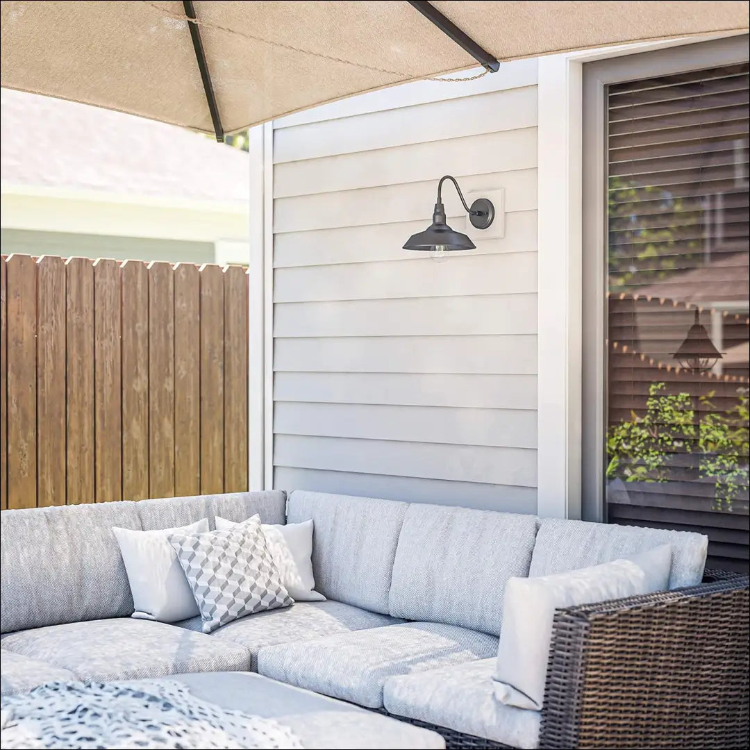 Sieninis lauko šviestuvas DI10277 - €45 Save 50% 25-50, __label:Pristatymas 1-2 d.d., color-juoda, interjeras, baldai