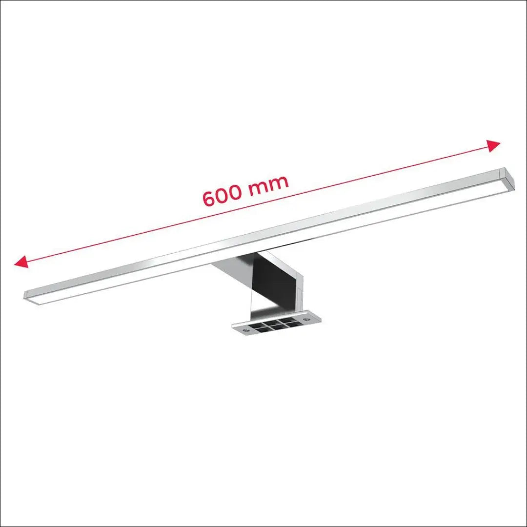 Sieninis LED vonios šviestuvas DI12436 - €27 Save 50% 25-50, __label:Pristatymas 1-2 d.d., color-sidabrine, interjeras,