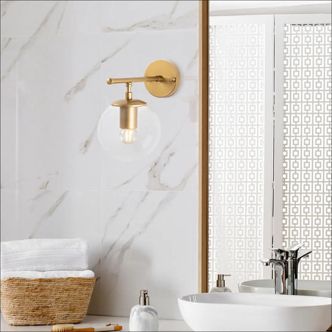 Sieninis šviestuvas DI10120 - €27 Save 50% 25-50, __label:Pristatymas 1-2 d.d., color-auksine, interjeras,