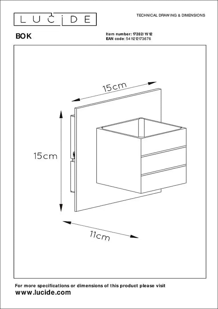 Sieninis šviestuvas DI10180 - €22 Save 55% __label:Pristatymas 1-2 d.d., color-sidabrine, interjeras, material-metalas,