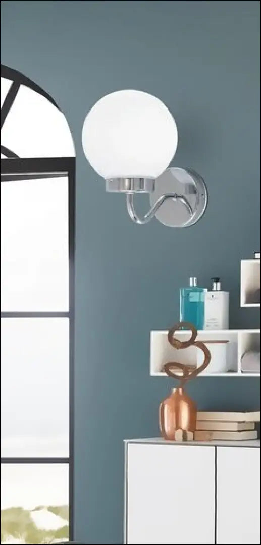 Sieninis šviestuvas DI11073 - €35 Save 50% 25-50, __label:Pristatymas 1-2 d.d., color-balta, color-sidabrine,