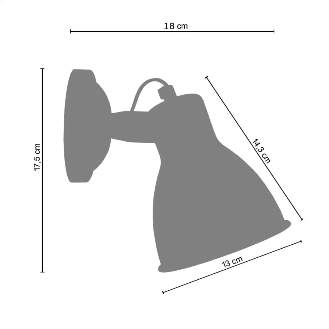 Sieninis šviestuvas DI11085 - €28 Save 50% 25-50, __label:Pristatymas 1-2 d.d., color-juoda, interjeras,