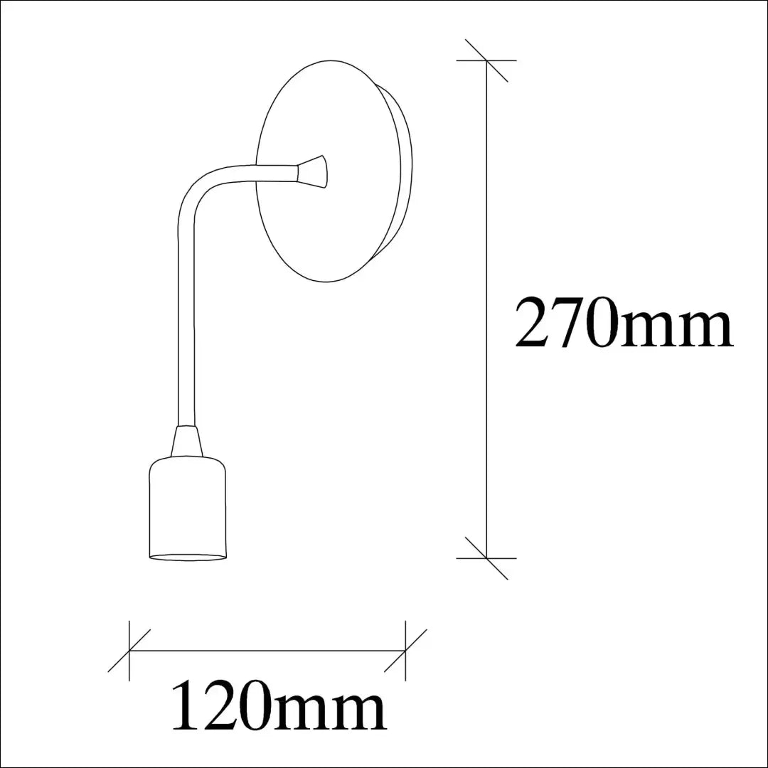 Sieninis šviestuvas DI11901 - €15 Save 50% __label:Pristatymas 1-2 d.d., color-auksine, interjeras, material-metalas,