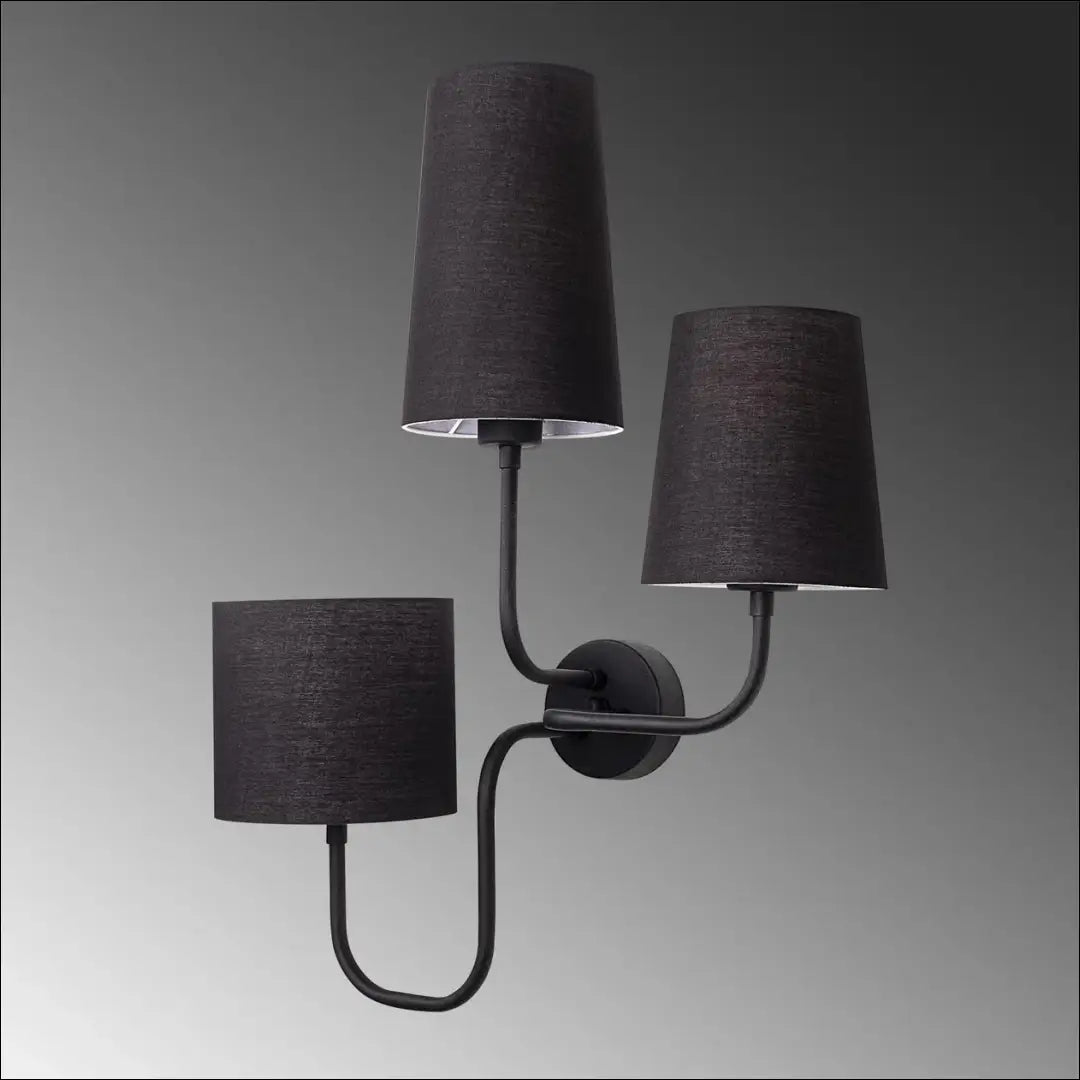 Sieninis šviestuvas DI11905 - €50 Save 50% 50-100, __label:Pristatymas 1-2 d.d., color-juoda, interjeras,