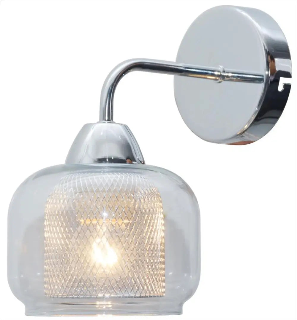 Sieninis šviestuvas DI11907 - €27 Save 50% 25-50, __label:Pristatymas 1-2 d.d., color-sidabrine, interjeras,