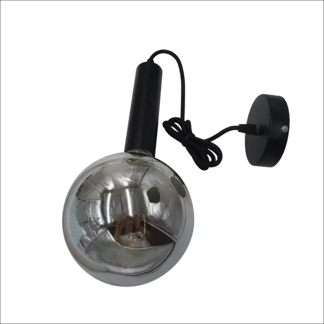Sieninis šviestuvas DI12167 - €24 Save 50% __label:Pristatymas 1-2 d.d., color-juoda, interjeras, material-metalas,