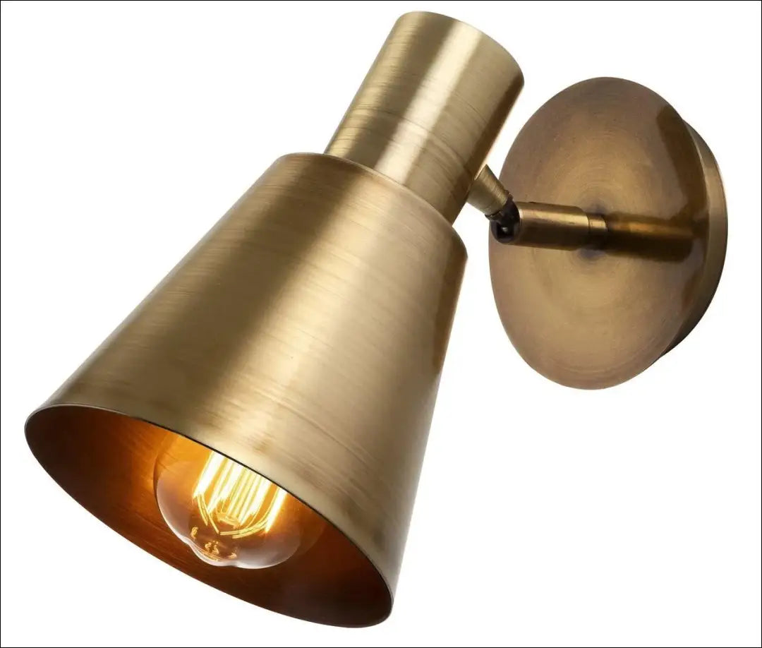 Sieninis šviestuvas DI12264 - €23 Save 50% __label:Pristatymas 1-2 d.d., color-auksine, interjeras, material-metalas,