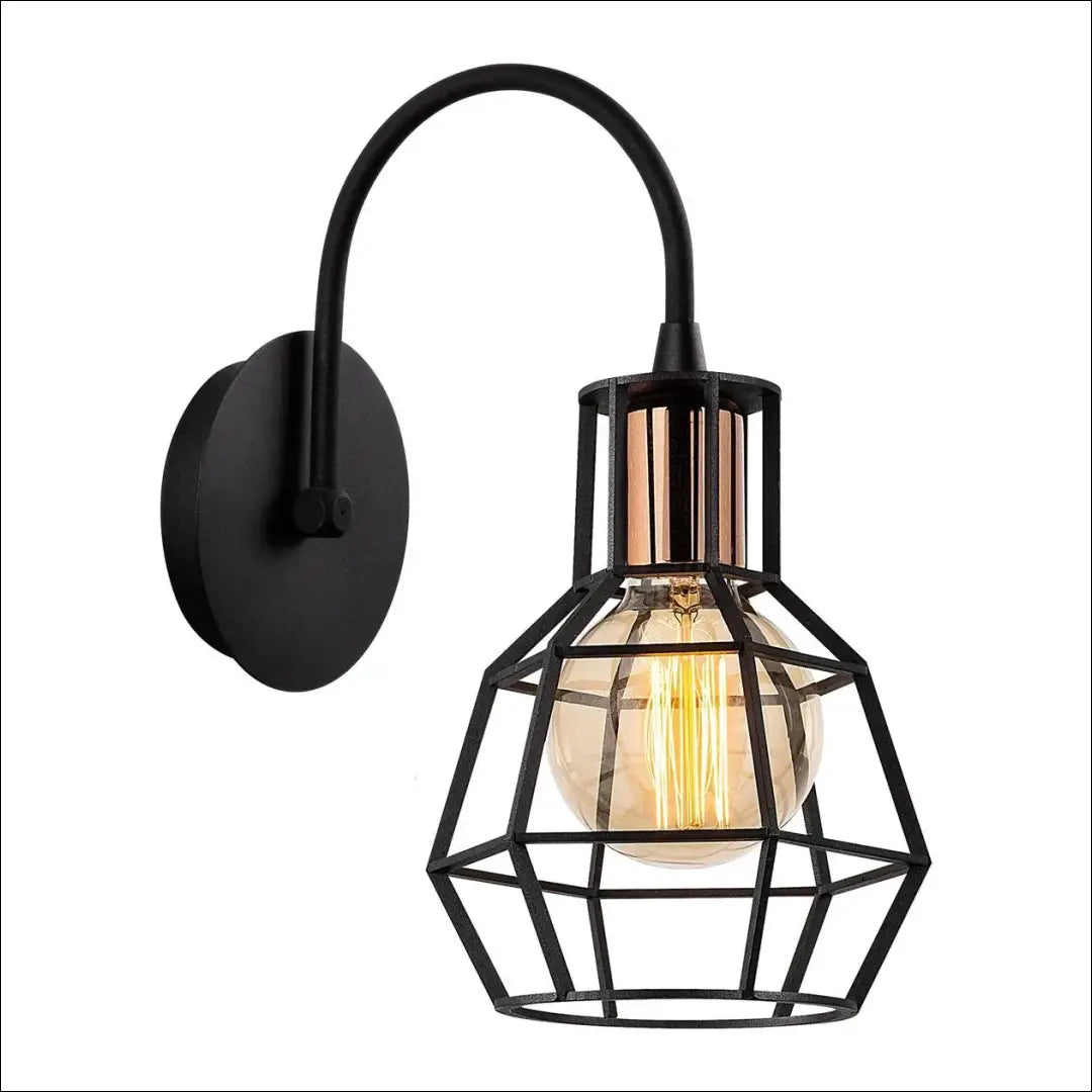 Sieninis šviestuvas DI12265 - €25 Save 50% 25-50, __label:Pristatymas 1-2 d.d., color-auksine, color-juoda, interjeras