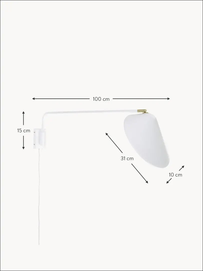 Sieninis šviestuvas DI6695 - €45 Save 65% 25-50, __label:Pristatymas 1-2 d.d., color-balta, interjeras,