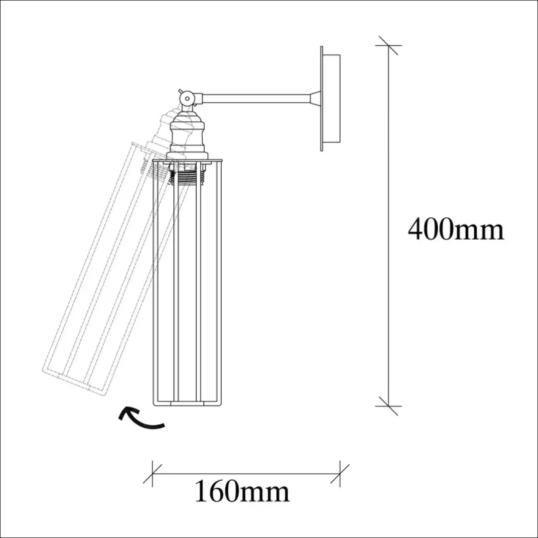 Sieninis šviestuvas DI7814 - €13 Save 65% __label:Pristatymas 1-2 d.d., color-juoda, interjeras, material-metalas,