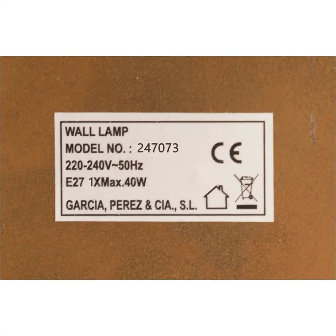 Sieninis šviestuvas DI8035 - €164 Save 60% 100-200, __label:Pristatymas 1-2 d.d., color-auksine, color-juoda,