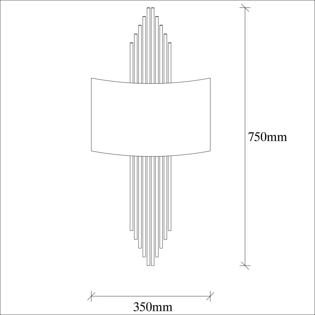 Sieninis šviestuvas DI8080 - €57 Save 55% 50-100, __label:Pristatymas 1-2 d.d., color-juoda, interjeras,