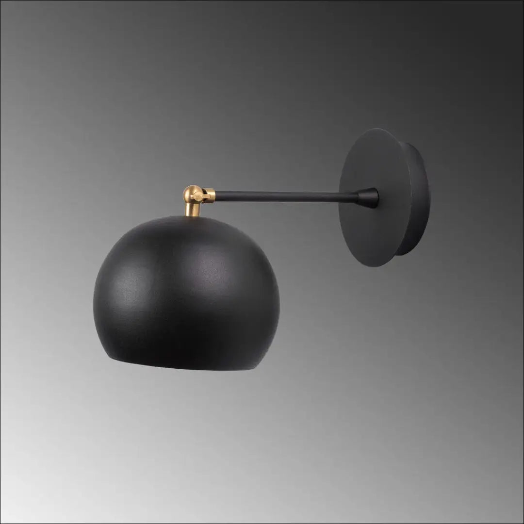 Sieninis šviestuvas DI9830 - €17 Save 55% __label:Pristatymas 1-2 d.d., color-juoda, interjeras, material-metalas,