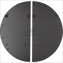 Įkelti vaizdą į galerijos rodinį, Sieninis veidrodis (2 dalys) DI4075 - €68 Save 60% 50-100, color-juoda, interjeras, material-metalas,
