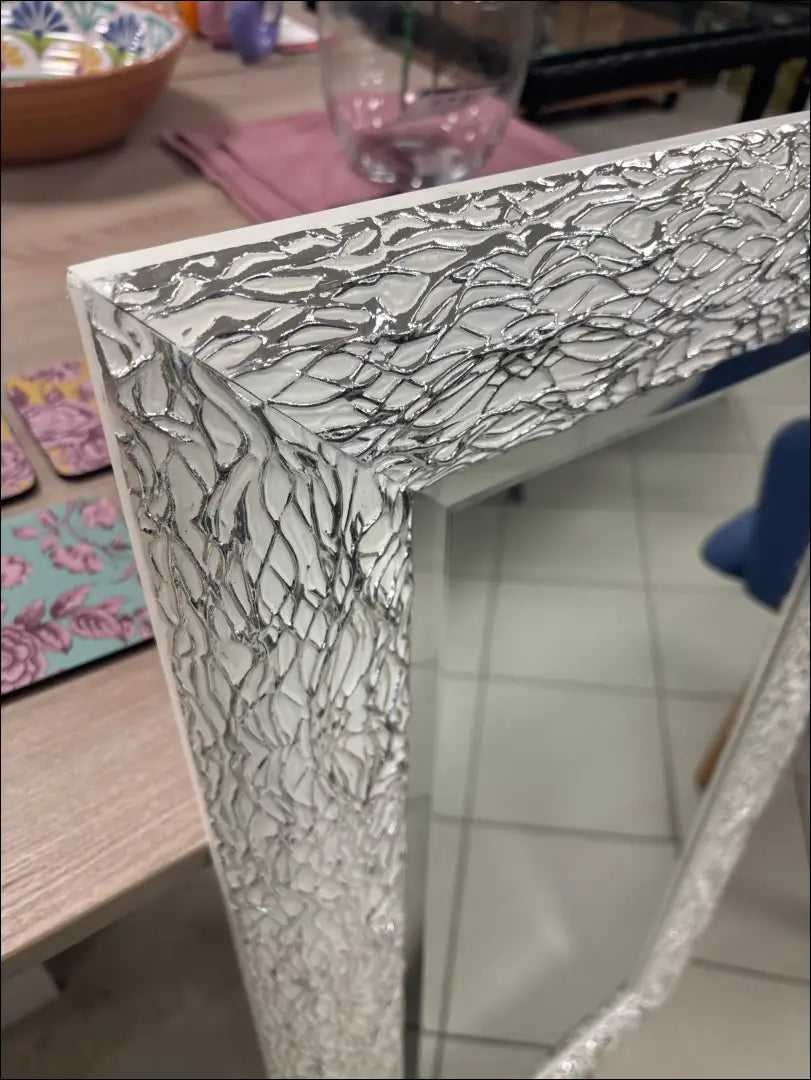 Sieninis veidrodis DI10196 - €79 Save 50% 50-100, __label:Pristatymas 1-2 d.d., color-balta, color-sidabrine,