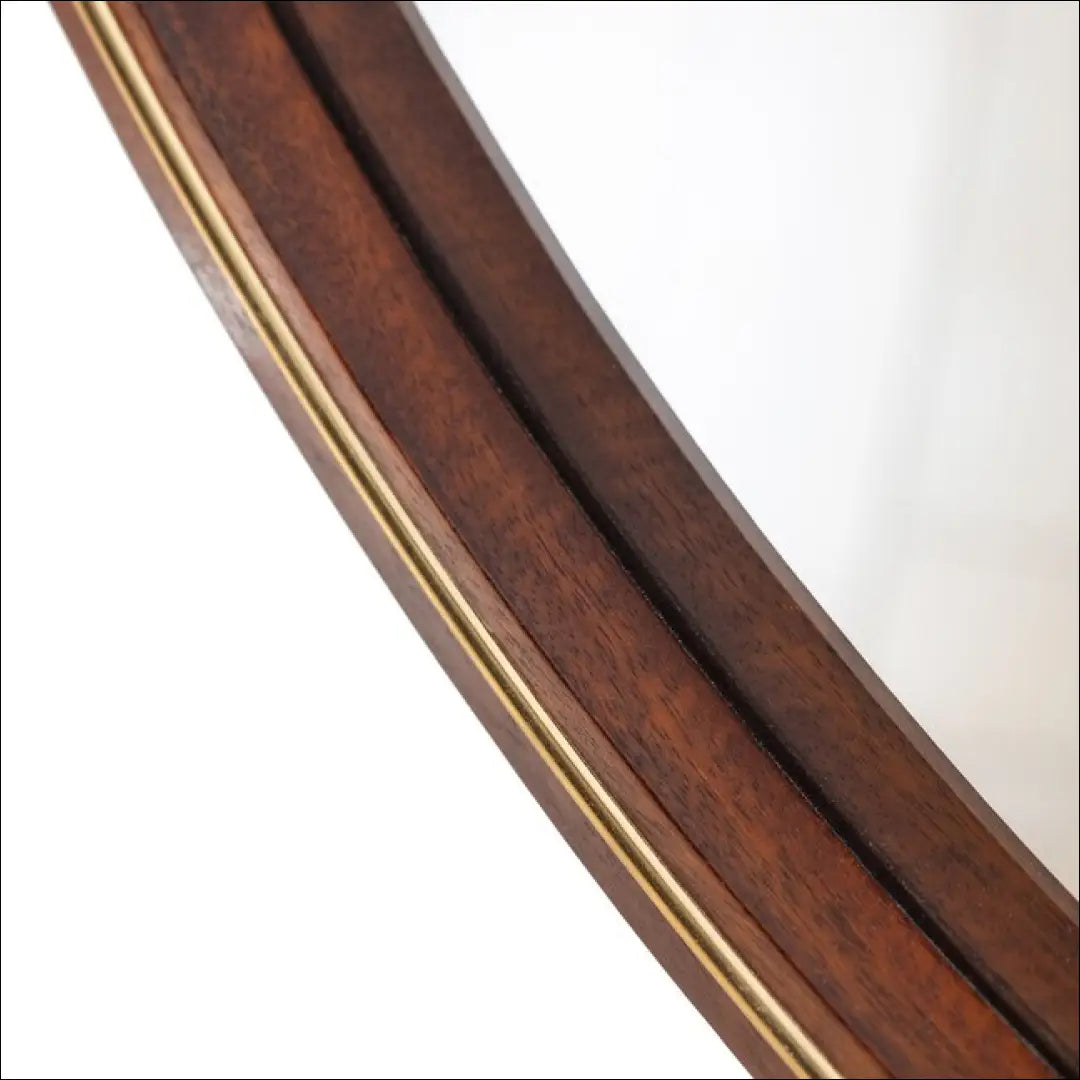 Sieninis veidrodis DI10386 - €44 Save 50% 25-50, __label:Pristatymas 1-2 d.d., color-auksine, color-ruda, interjeras