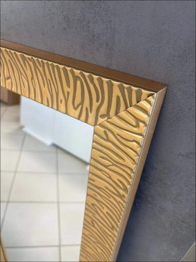 Sieninis veidrodis DI10443 - €65 Save 50% 50-100, __label:Pristatymas 1-2 d.d., color-auksine, interjeras,