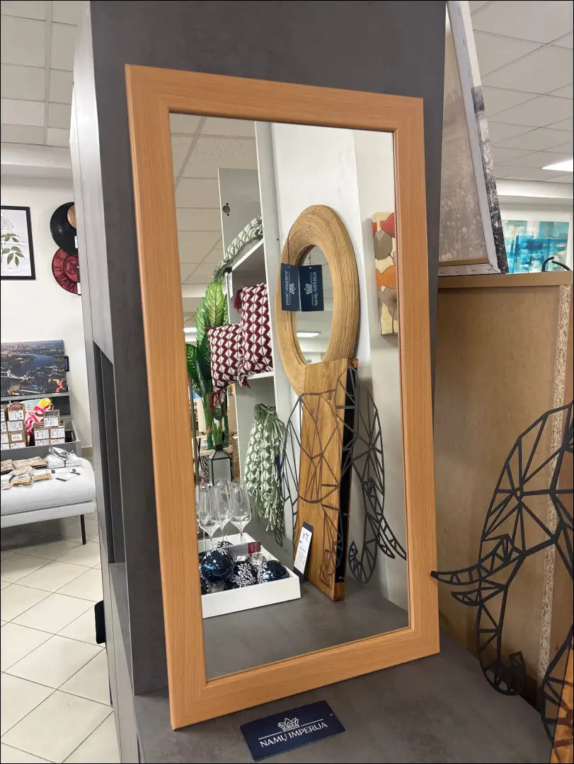 Sieninis veidrodis DI10934 - €65 Save 50% 50-100, __label:Pristatymas 1-2 d.d., color-ruda, interjeras,