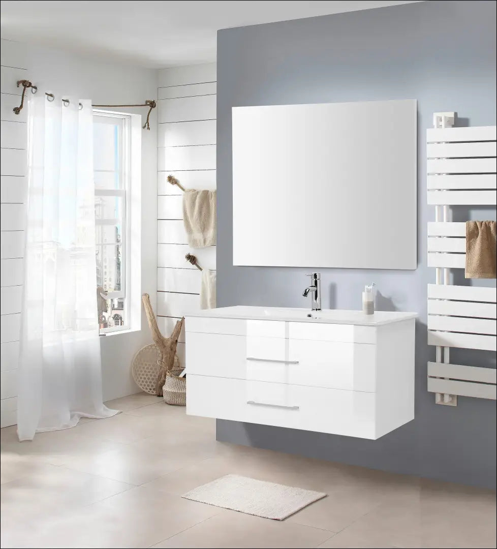 Sieninis veidrodis DI11057 - €40 Save 50% 25-50, __label:Pristatymas 1-2 d.d., color-balta, interjeras, material-mdf