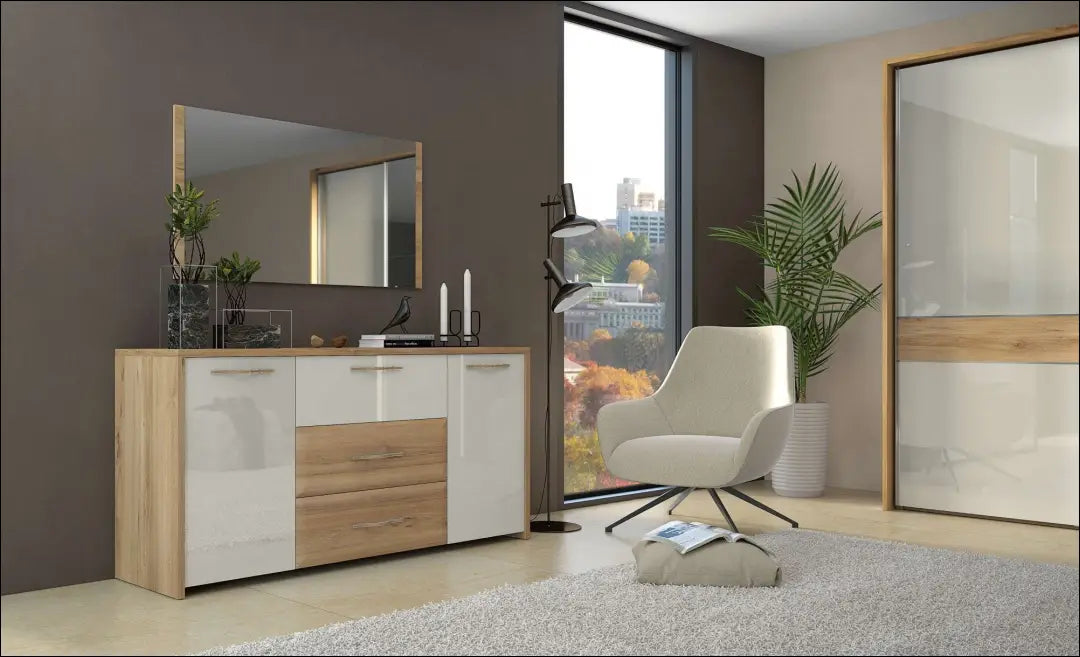 Sieninis veidrodis DI11141 - €35 Save 70% 25-50, __label:Pristatymas 1-2 d.d., color-ruda, material-mediena,