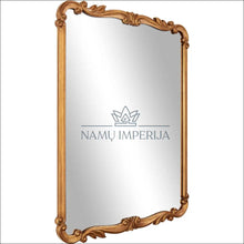 Įkelti vaizdą į galerijos rodinį, Sieninis veidrodis DI4078 - €72 Save 60% 50-100, color-auksine, interjeras, material-mdf, material-stiklas €50
