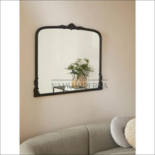 Įkelti vaizdą į galerijos rodinį, Sieninis veidrodis DI4184 - €117 Save 55% 100-200, color-juoda, interjeras, material-mdf, material-stiklas Interjeras
