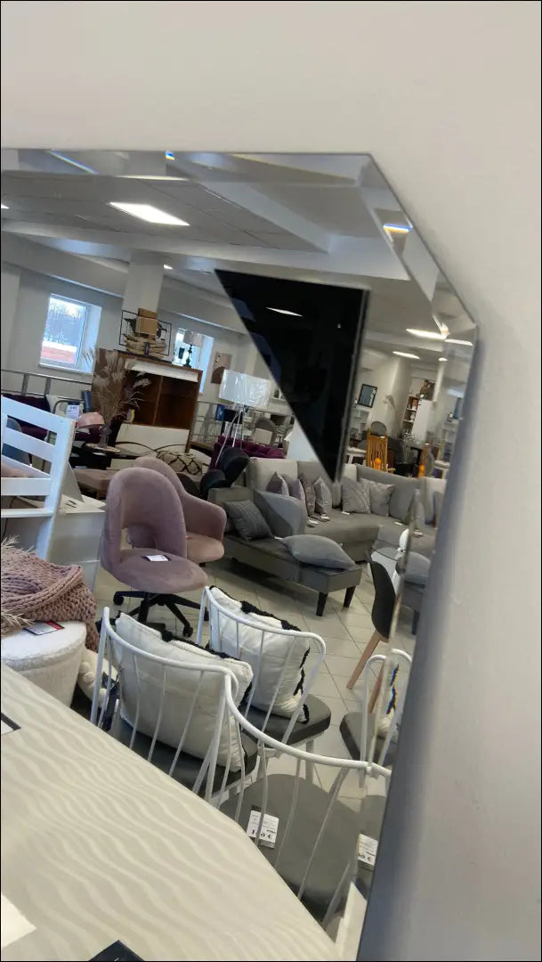 Sieninis veidrodis DI5410 - €84 Save 70% 50-100, __label:Pristatymas 1-2 d.d., color-juoda, color-sidabrine, interjeras