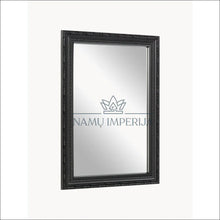 Įkelti vaizdą į galerijos rodinį, Sieninis veidrodis DI6101 - €40 Save 50% 25-50, color-juoda, interjeras, material-medzio-masyvas, material-stiklas
