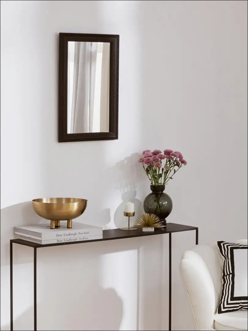 Sieninis veidrodis DI6101 - €32 Save 60% 25-50, __label:Pristatymas 1-2 d.d., color-juoda, interjeras,