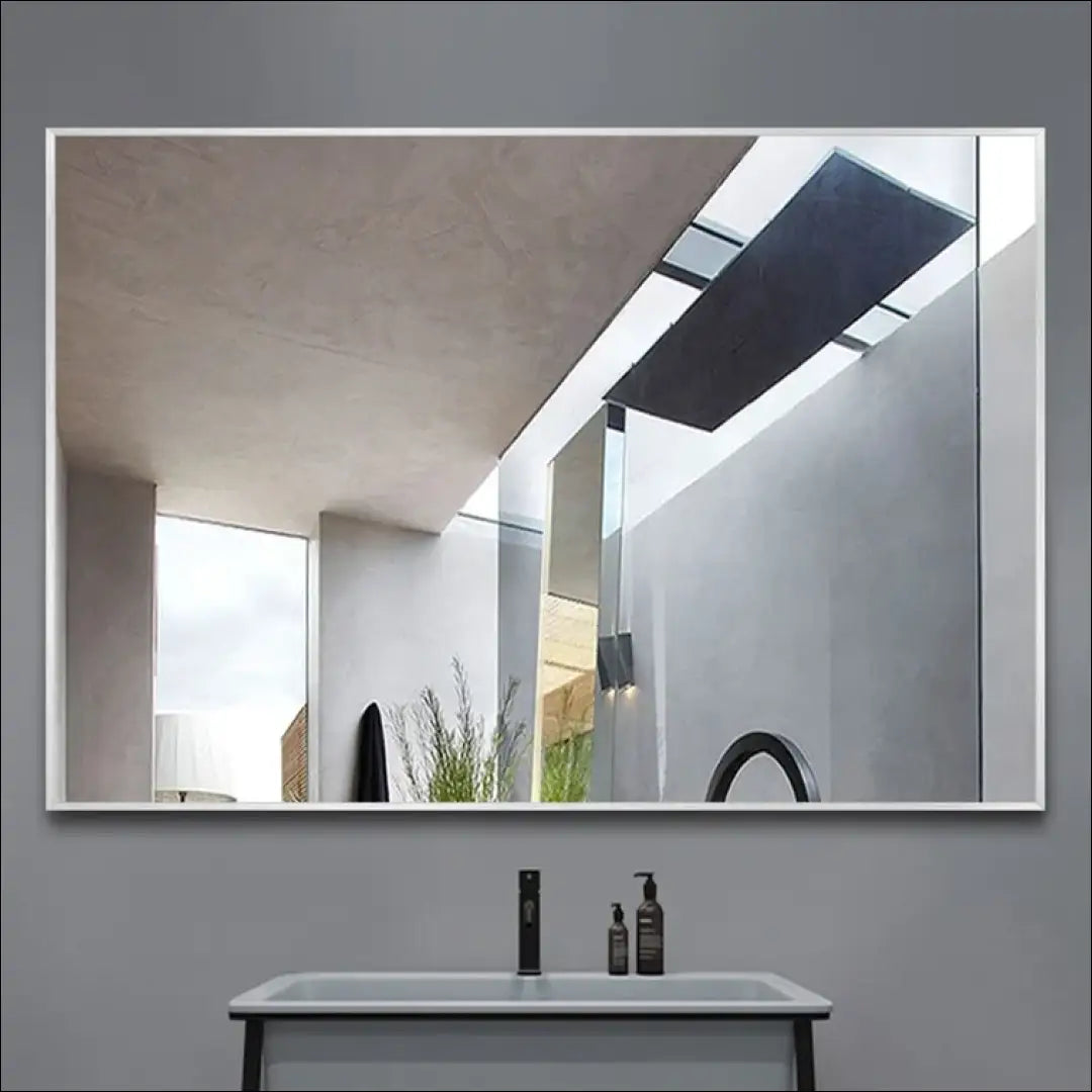 Sieninis veidrodis DI7071 - €37 Save 65% 25-50, __label:Pristatymas 1-2 d.d., color-sidabrine, interjeras,