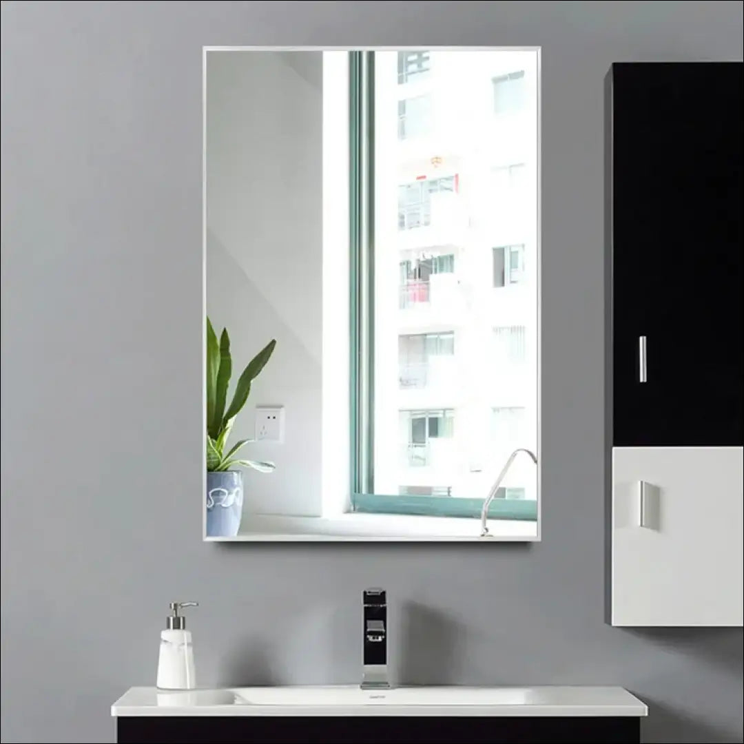 Sieninis veidrodis DI7071 - €37 Save 65% 25-50, __label:Pristatymas 1-2 d.d., color-sidabrine, interjeras,