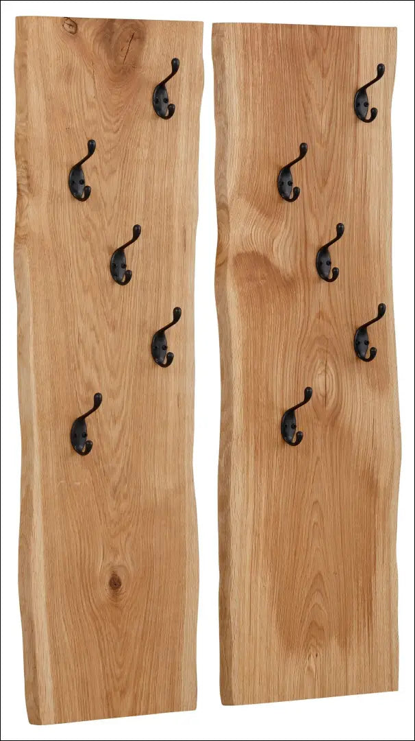 Sieninių kabyklų komplektas (2vnt) KI1517 - €105 Save 50% 100-200, __label:Pristatymas 1-2 d.d., color-juoda,