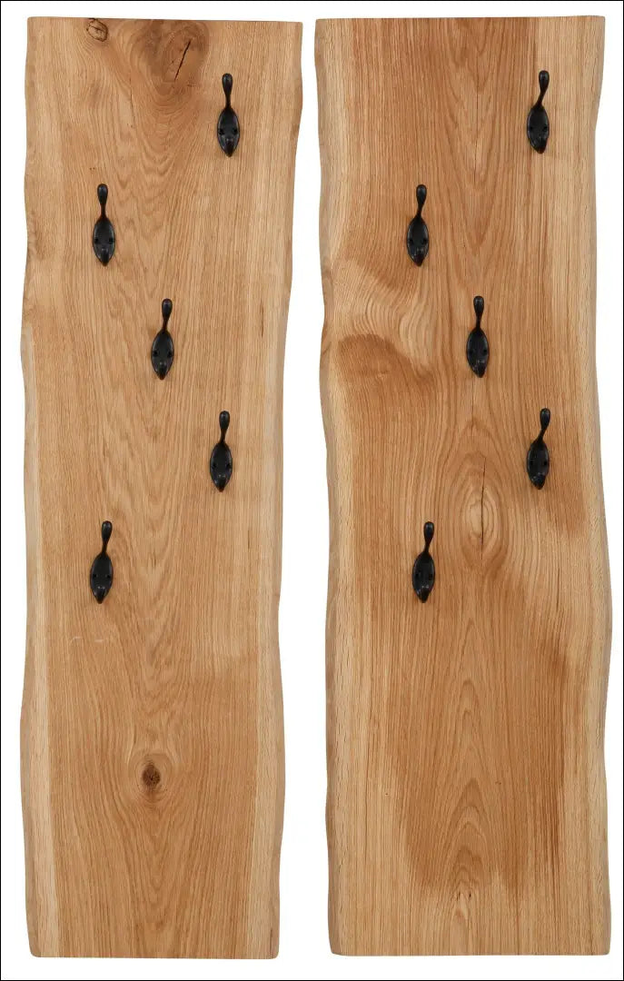 Sieninių kabyklų komplektas (2vnt) KI1517 - €105 Save 50% 100-200, __label:Pristatymas 1-2 d.d., color-juoda,