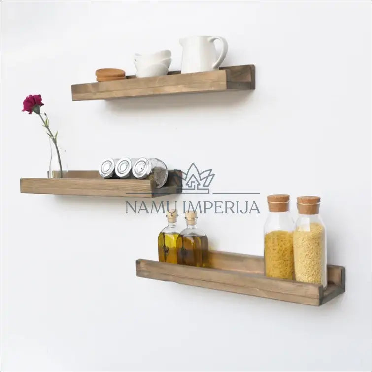 Sieninių lentynų komplektas (3vnt) SI1335 - €34 Save 60% 25-50, __label:Pristatymas 1-2 d.d., biuro-baldai,