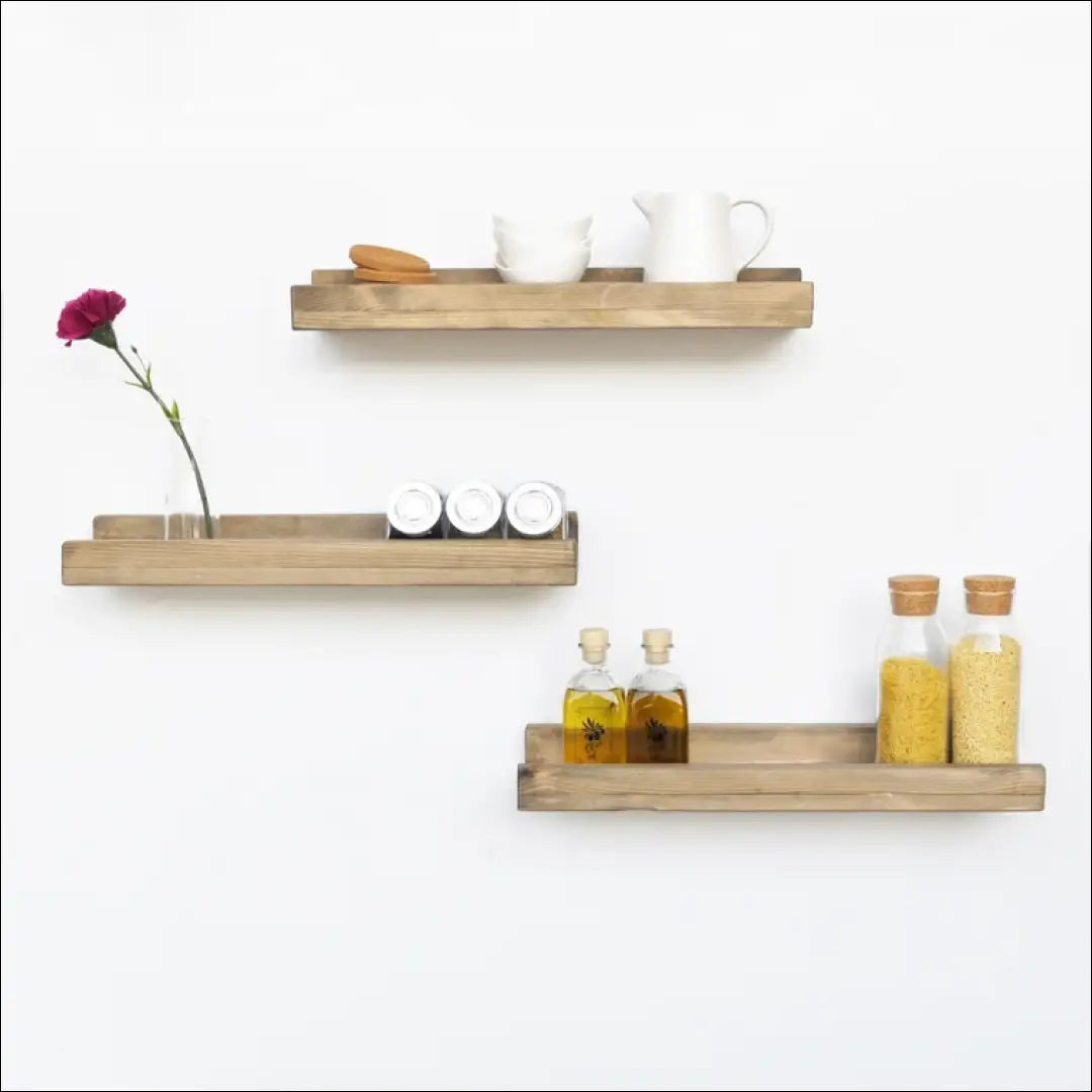 Sieninių lentynų komplektas (3vnt) SI1335 - €34 Save 60% 25-50, __label:Pristatymas 1-2 d.d., biuro-baldai,