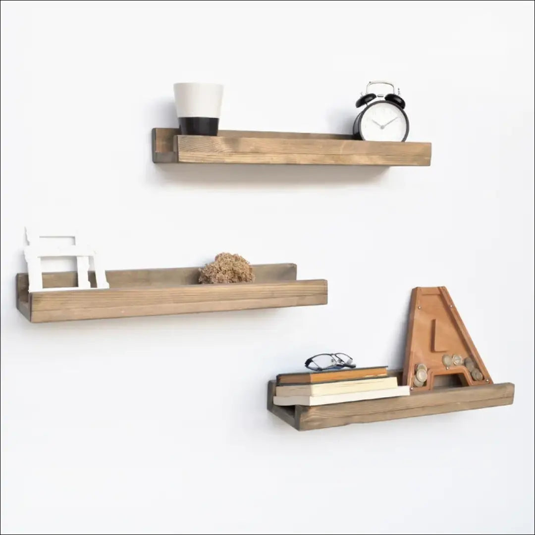 Sieninių lentynų komplektas (3vnt) SI1335 - €34 Save 60% 25-50, __label:Pristatymas 1-2 d.d., biuro-baldai,