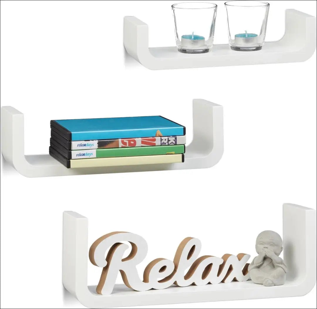 Sieninių lentynų komplektas (3vnt) SI1691 - €16 Save 55% __label:Pristatymas 1-2 d.d., biuro-baldai, biuro-lentynos,