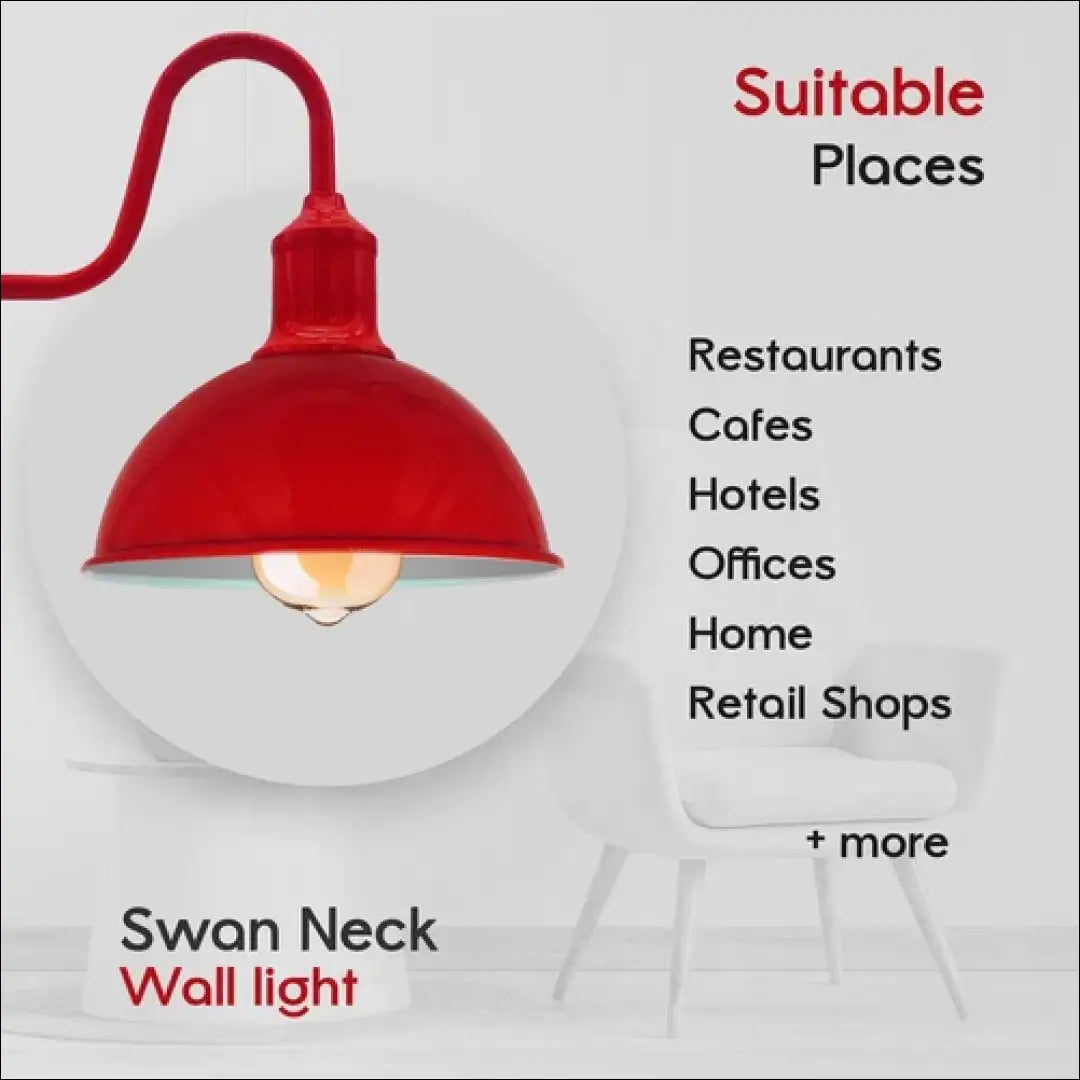 Sieninių šviestuvų komplektas (2vnt) DI9238 - €19 Save 50% __label:Pristatymas 1-2 d.d., color-raudona, interjeras,