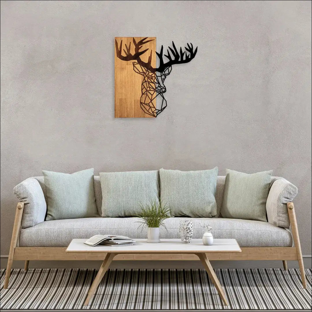 Sienos dekoracija DI10479 - €35 Save 50% 25-50, __label:Pristatymas 1-2 d.d., color-juoda, color-ruda, interjeras €25