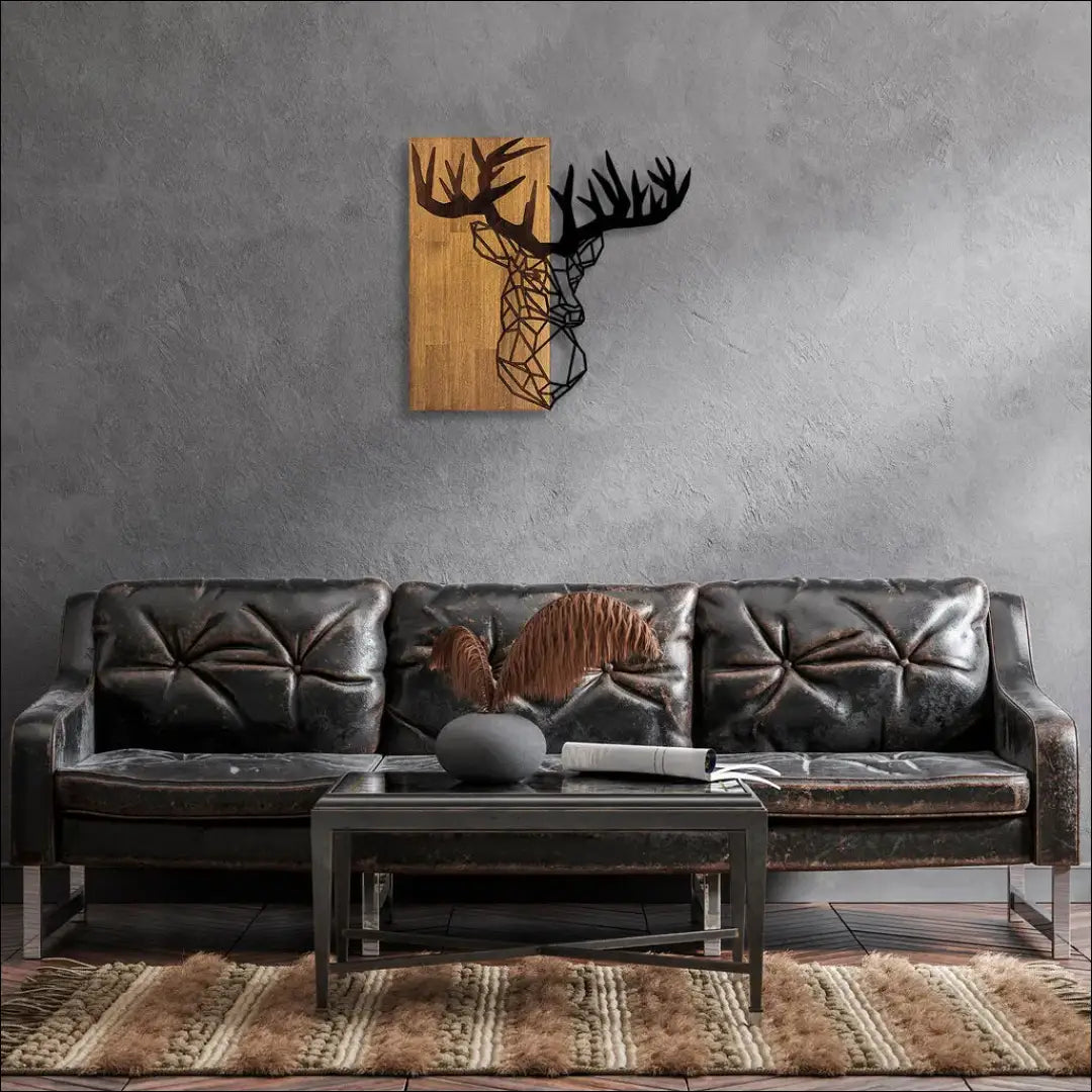 Sienos dekoracija DI10479 - €35 Save 50% 25-50, __label:Pristatymas 1-2 d.d., color-juoda, color-ruda, interjeras €25