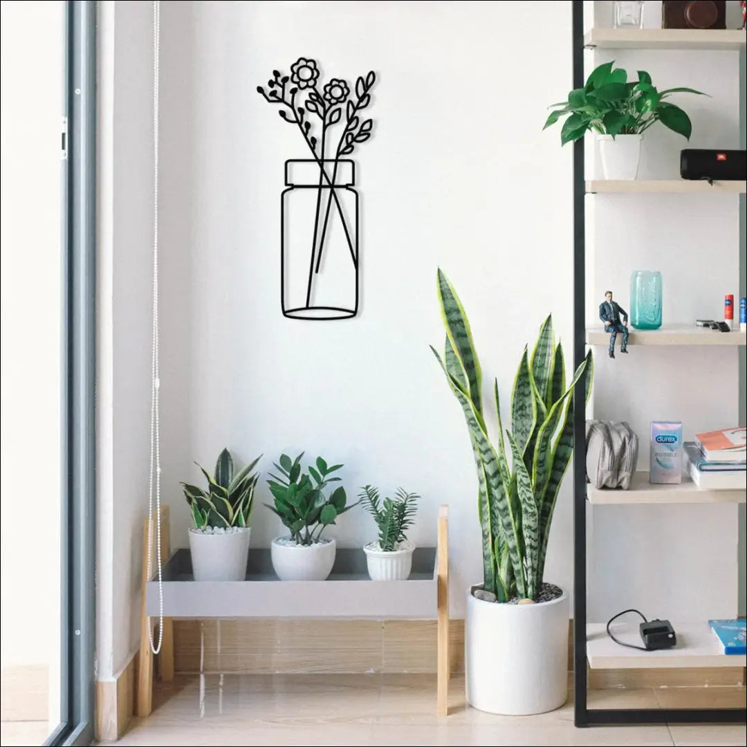 Sienos dekoracija DI10605 - €19 Save 50% __label:Pristatymas 1-2 d.d., color-juoda, interjeras, material-metalas, sienu