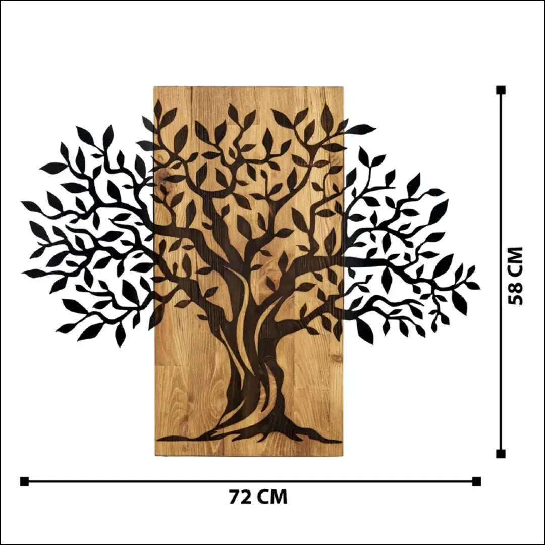 Sienos dekoracija DI10667 - €34 Save 50% 25-50, __label:Pristatymas 1-2 d.d., color-juoda, color-ruda, interjeras €25