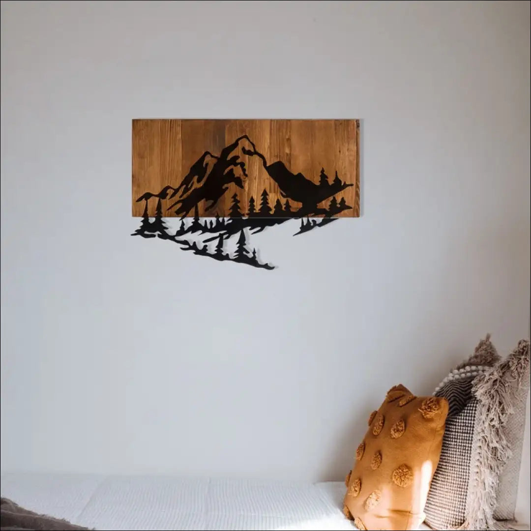 Sienos dekoracija DI5383 - €37 Save 70% 25-50, __label:Pristatymas 1-2 d.d., color-juoda, color-ruda, interjeras €25