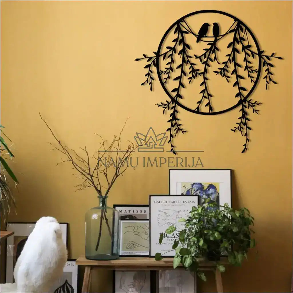 Sienos dekoracija DI6369 - €19 Save 50% __label:Pristatymas 1-2 d.d., color-juoda, interjeras, material-metalas,